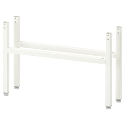 HÄLLAN Patas, set de 2, blanco, 29 cm