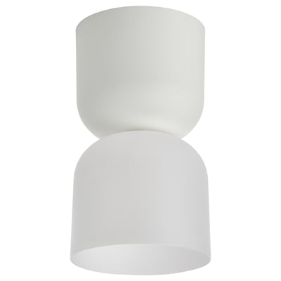 HAMNFYR Lámpara de techo, blanco, 14 cm
