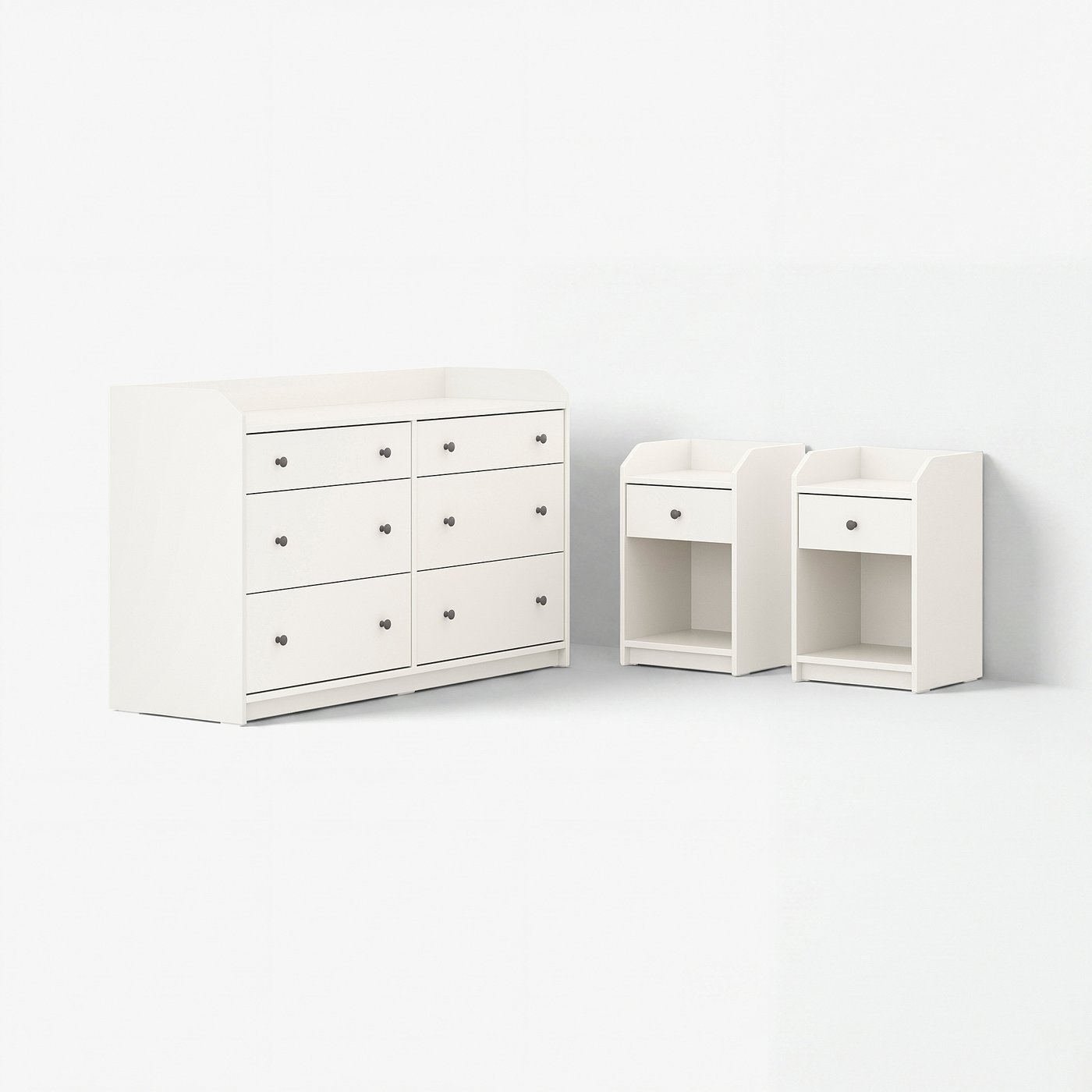 Muebles dormitorio, set de 3