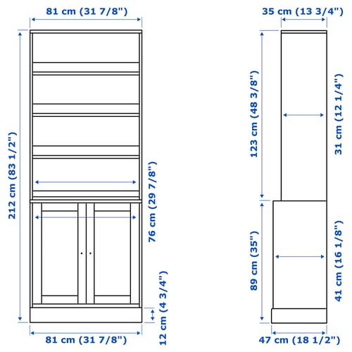 HAVSTA Mueble de almacenamiento
