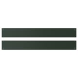 HAVSTORP Frente de cajón, verde oscuro, 80x10 cm