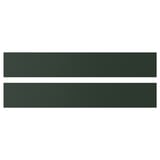 HAVSTORP Frente de cajón, verde oscuro, 60x10 cm
