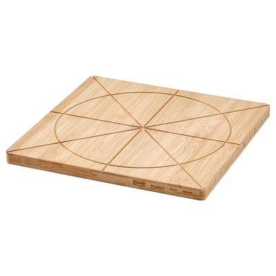 HAVSTULPAN Tabla para picar, bambú, 35x35 cm
