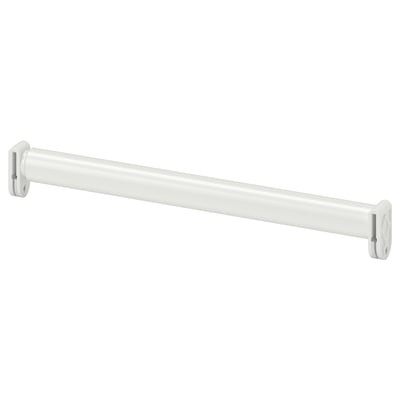 HJÄLPA Barra para ropa regulable, blanco, 30-47 cm