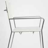 HÖGALT Silla, plateado/Älvsborg beige