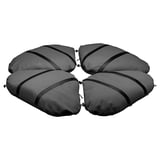 IGGÖN Saco de arena base sombrilla, Gris oscuro
