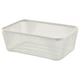 IKEA 365+ Cesta para alimentos, metal/blanco, 30x20x11 cm