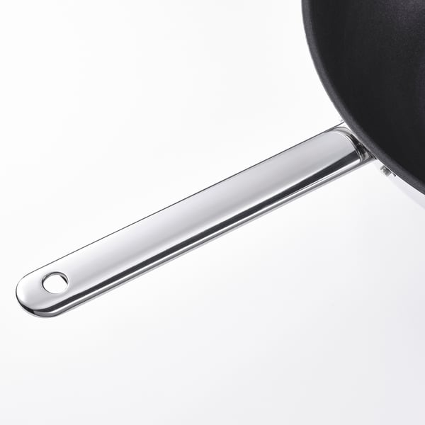 IKEA 365+ Wok, acero inoxidable/revestimiento antiadherente, 32 cm
