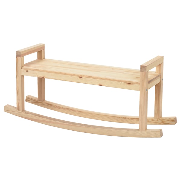 IKEA PS 2026 Banqueta, pino barniz transparente, 127 cm