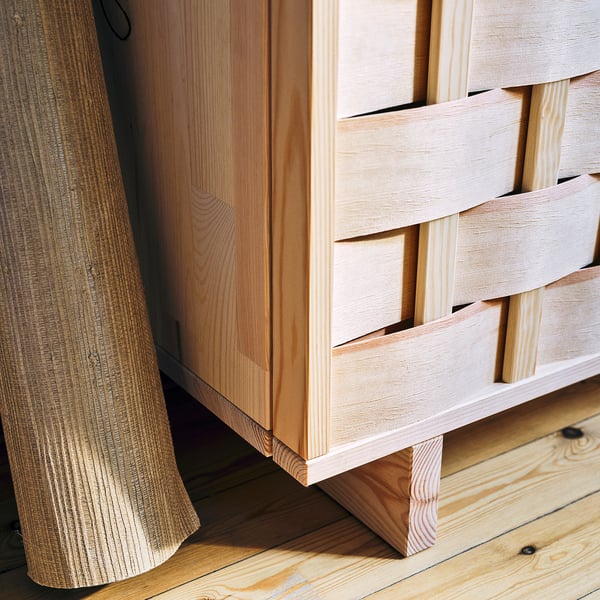 IKEA PS 2026 Gabinete, pino, 80x46x140 cm