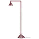 IKEA PS 2026 Lámpara de pie, luz indirecta, burdeo, 182 cm
