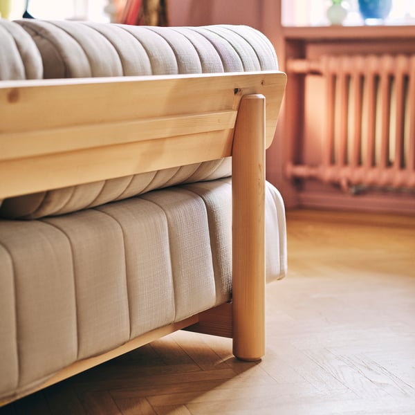 IKEA PS 2026 Sofá cama 3 cuerpos, Skiftebo beige