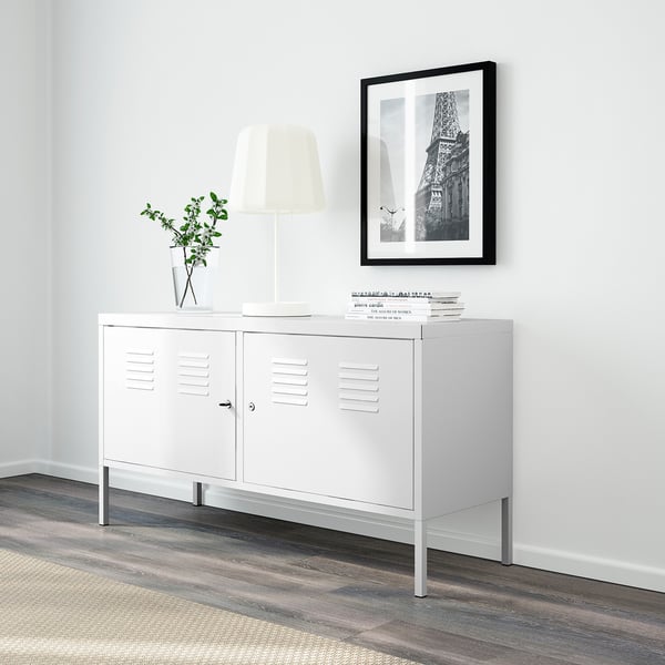 IKEA PS Gabinete, blanco, 119x63 cm