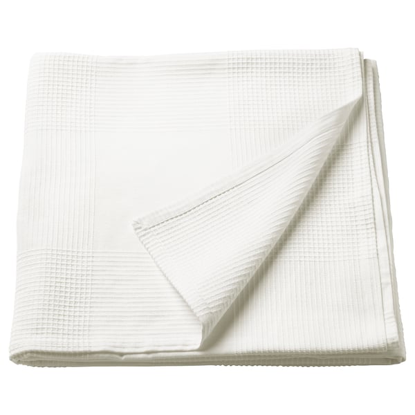 INDIRA Cubrecama, blanco, 150x250 cm