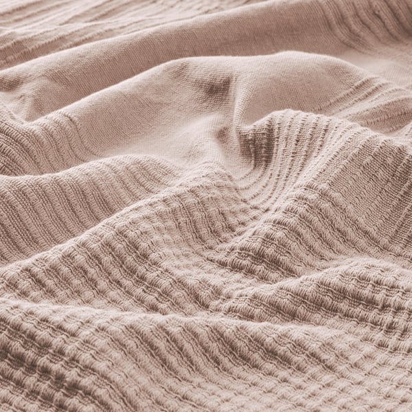 INDIRA Cubrecama, Rosado claro, 150x250 cm