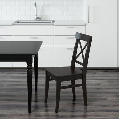 INGOLF Silla, café oscuro