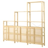 IVAR Gabinete, pino, 259x30x226 cm