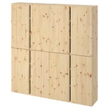IVAR Mueble mural, pino, 160x30x163 cm