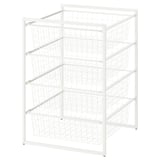 JONAXEL Mueble de almacenamiento, blanco, 50x51x70 cm