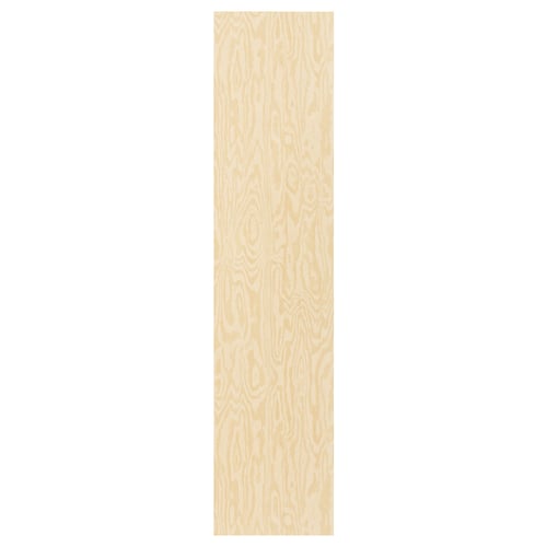 KALBÅDEN Puerta con bisagras, efecto pino alegre, 40x180 cm