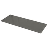 KASKER Cubierta de cocina a medida, gris osc efecto piedra/cuarzo, 1 m²x4.0 cm
