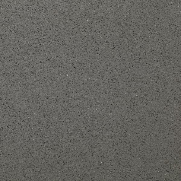 KASKER Cubierta de cocina a medida, Gris oscuro efecto piedra/cuarzo, 1 m²x2.0 cm