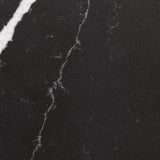 KASKER Cubierta de cocina a medida, negro mate/efecto mármol cuarzo, 1 m²x4.0 cm