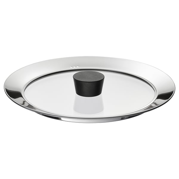 KLOCKREN Tapa, vidrio, 24 cm