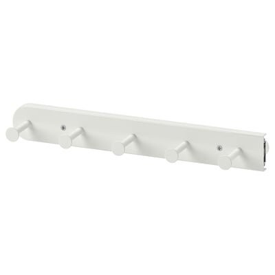 KOMPLEMENT Perchero multiusos extraíble, blanco, 35 cm