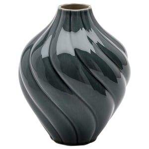 KORNSPARV Florero, turquesa claro, 22 cm