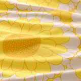 KRANSMALVA Funda plumón con 2 fundas almohada, amarillo, 240x220/50x60 cm