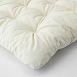 KUDDARNA Cojín para asiento, exterior, beige, 116x45 cm