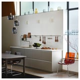 KUNGSFORS Barra para cocina, acero inoxidable, 56 cm