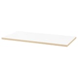 LAGKAPTEN Tablero escritorio, motivo lunar negro/blanco, 120x60 cm