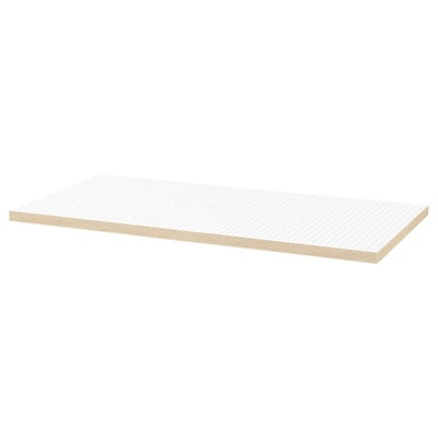 LAGKAPTEN Tablero escritorio, motivo lunar negro/blanco, 120x60 cm