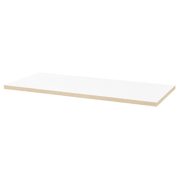 LAGKAPTEN Tablero escritorio, motivo lunar negro/blanco, 140x60 cm