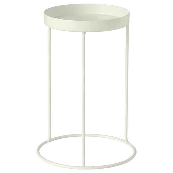 LÅNGNÄBB Soporte para plantas, interior/exterior/blanco, 26 cm