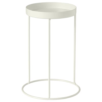 LÅNGNÄBB Soporte para plantas, interior/exterior/blanco, 26 cm