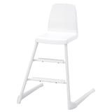 LANGUR Silla de comer infantil, blanco