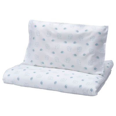 LEN Funda plumón y funda almohada cuna