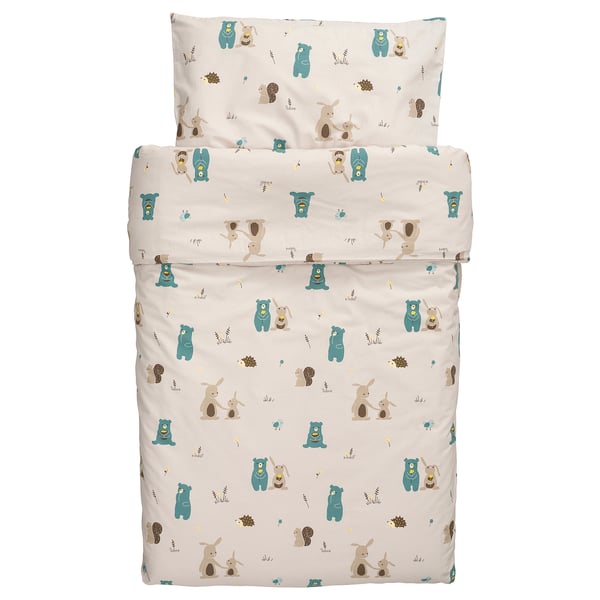 LEN Funda plumón y funda almohada cuna