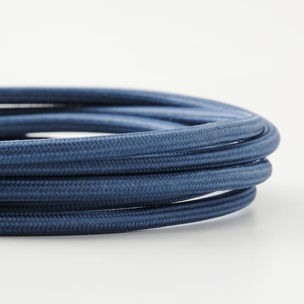 LILLHULT Cable USB-A a Lightning, azul, 1.5 m