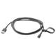 LILLHULT Cable USB-A a Lightning, gris osc, 1.5 m