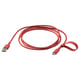 LILLHULT Cable USB-A a USB-C, rojo, 1.5 m