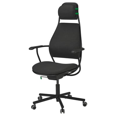 LÖPARBANA Silla gamer, Vissle Gris oscuro