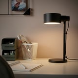 LÖVMÅNAD Lámpara de escritorio, negro