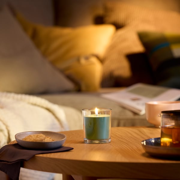 LOTSFÅGEL Vela aromática en vaso