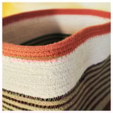 MÄVINN Canasto, rayas multicolor, 30x25x20 cm