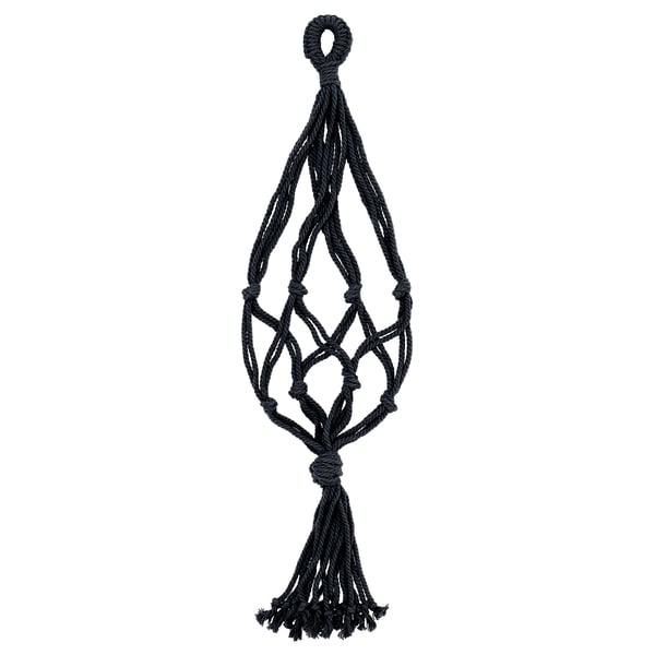 MÄVINN Colgador para macetero, negro