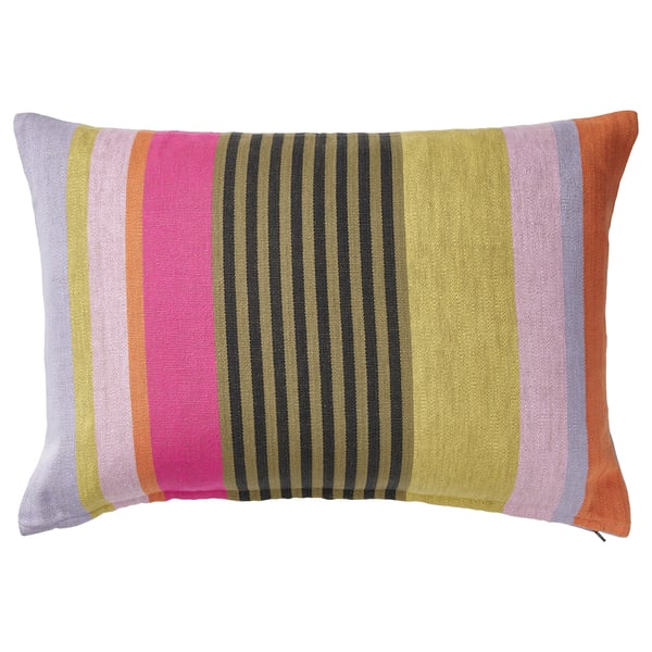 MÄVINN Funda de cojín, rayas multicolor, 40x58 cm